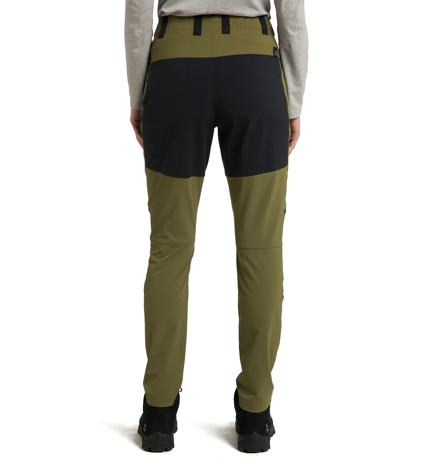 Mid Slim Pant Women Olive Green/True Black