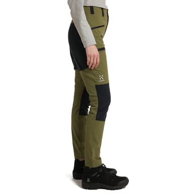 Mid Slim Pant Women Olive Green/True Black