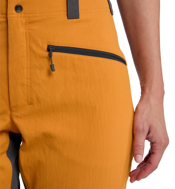 Mid Slim Pant Women Desert Yellow/Magnetite