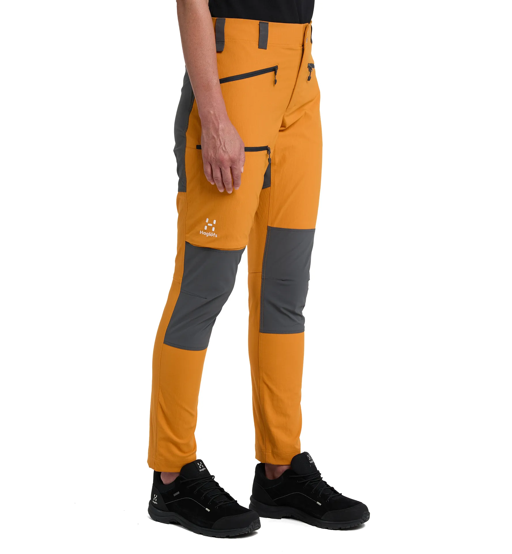 Mid Slim Pant Women Desert Yellow/Magnetite