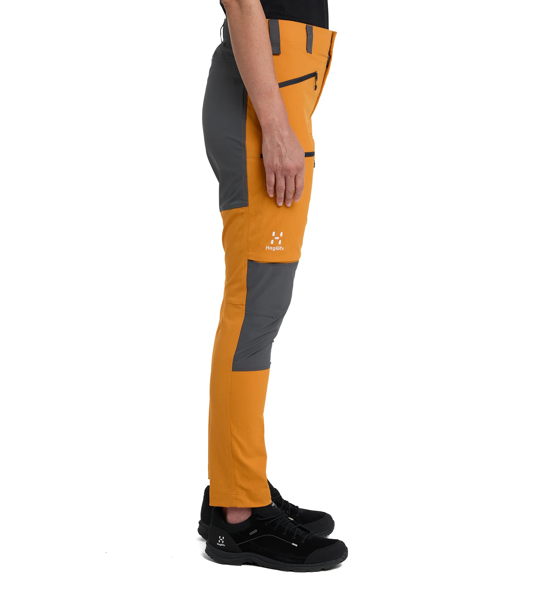 Mid Slim Pant Women Desert Yellow/Magnetite