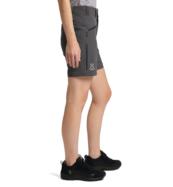 Mid Standard Shorts Women Magnetite