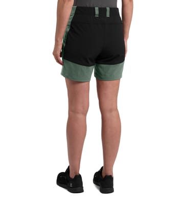Mid Standard Shorts Women Fjell green/True black