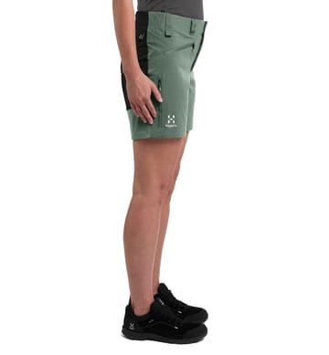 Mid Standard Shorts Women Fjell green/True black