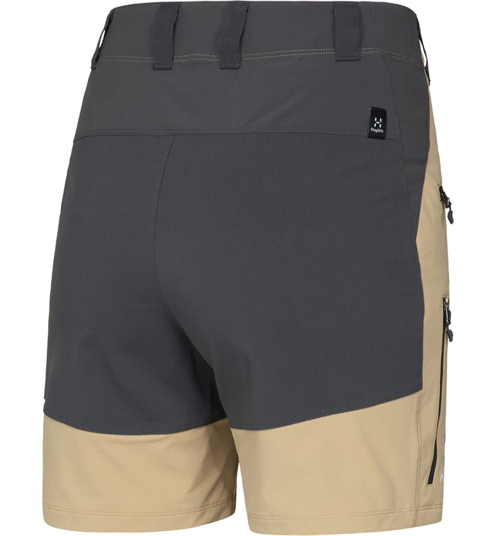 Mid Standard Shorts Women Sand/Magnetite