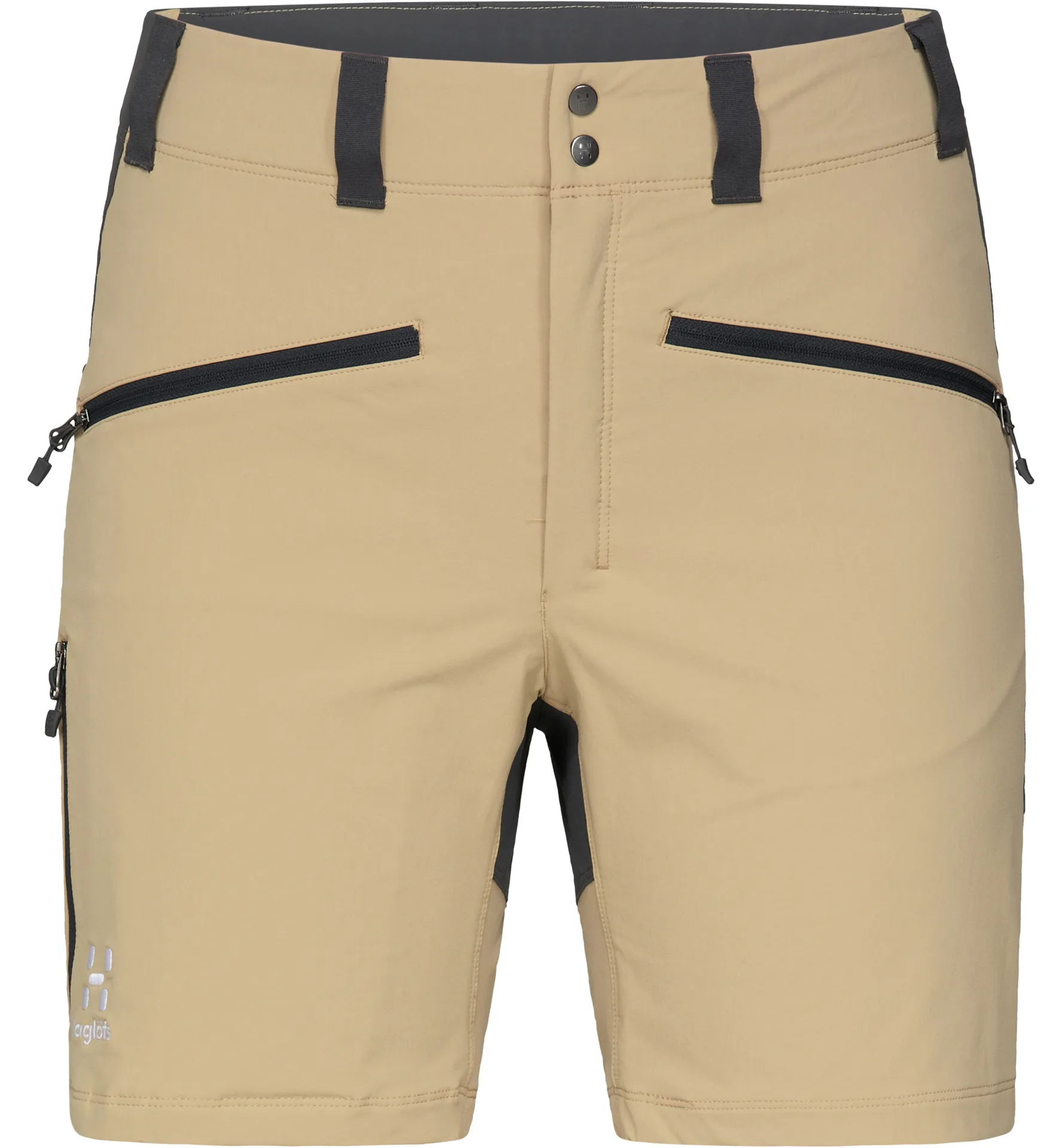 Mid Standard Shorts Women Sand/Magnetite