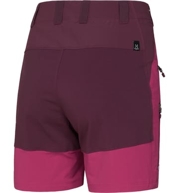 Mid Standard Shorts Women Deep Pink/Aubergine