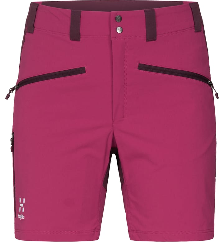 Mid Standard Shorts Women Deep Pink/Aubergine