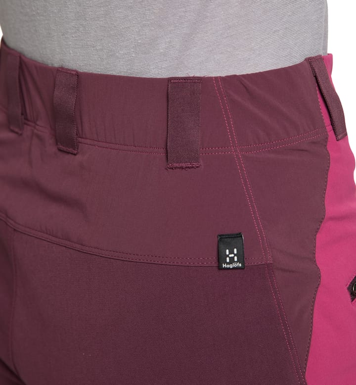 Mid Standard Shorts Women Deep Pink/Aubergine