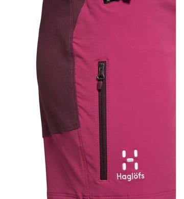 Mid Standard Shorts Women Deep Pink/Aubergine