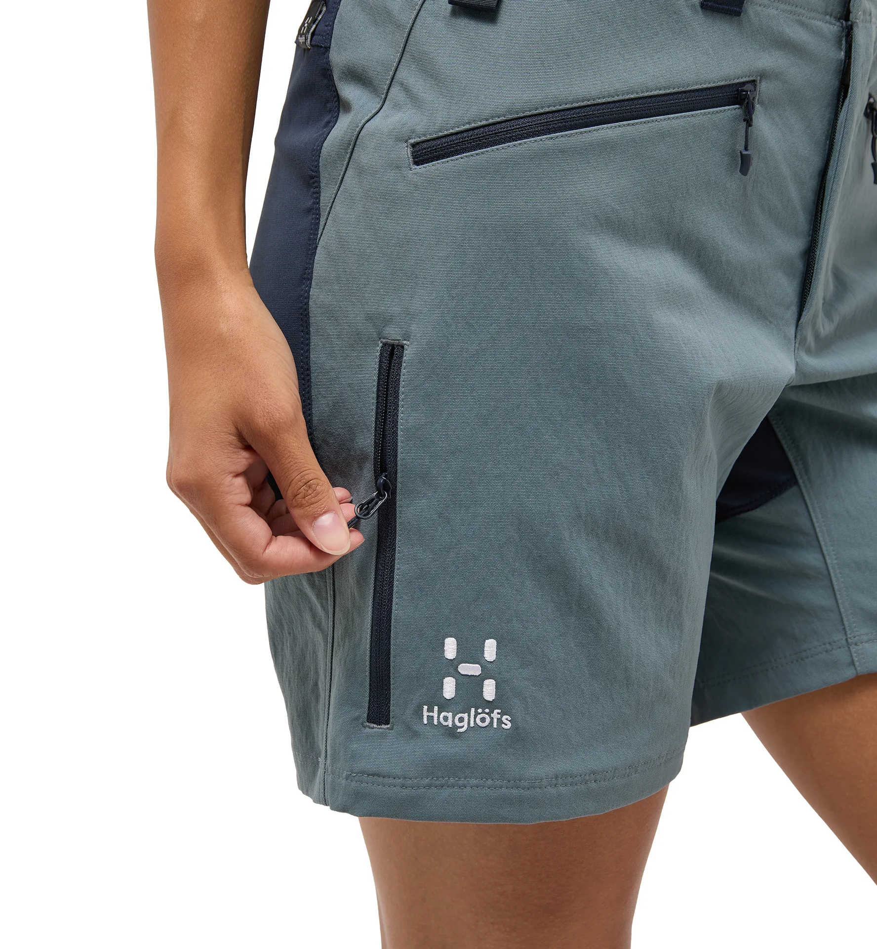 Mid Standard Shorts Women Steel Blue/Tarn Blue