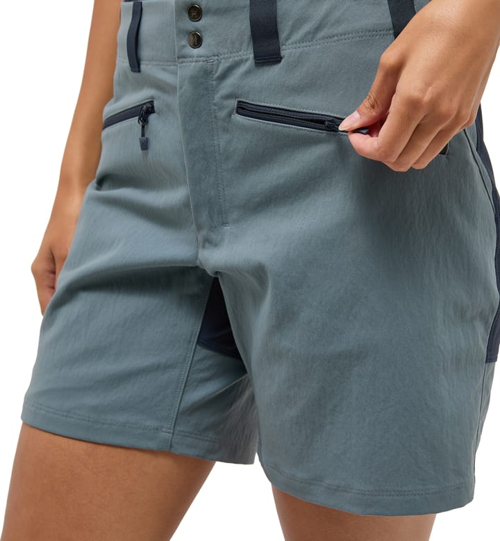 Mid Standard Shorts Women Steel Blue/Tarn Blue