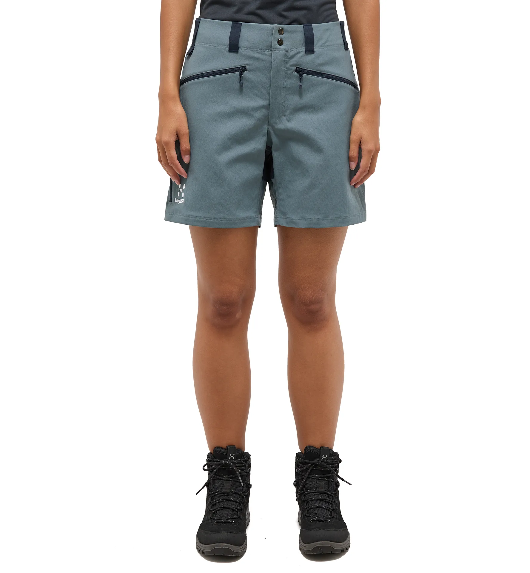 Mid Standard Shorts Women Steel Blue/Tarn Blue