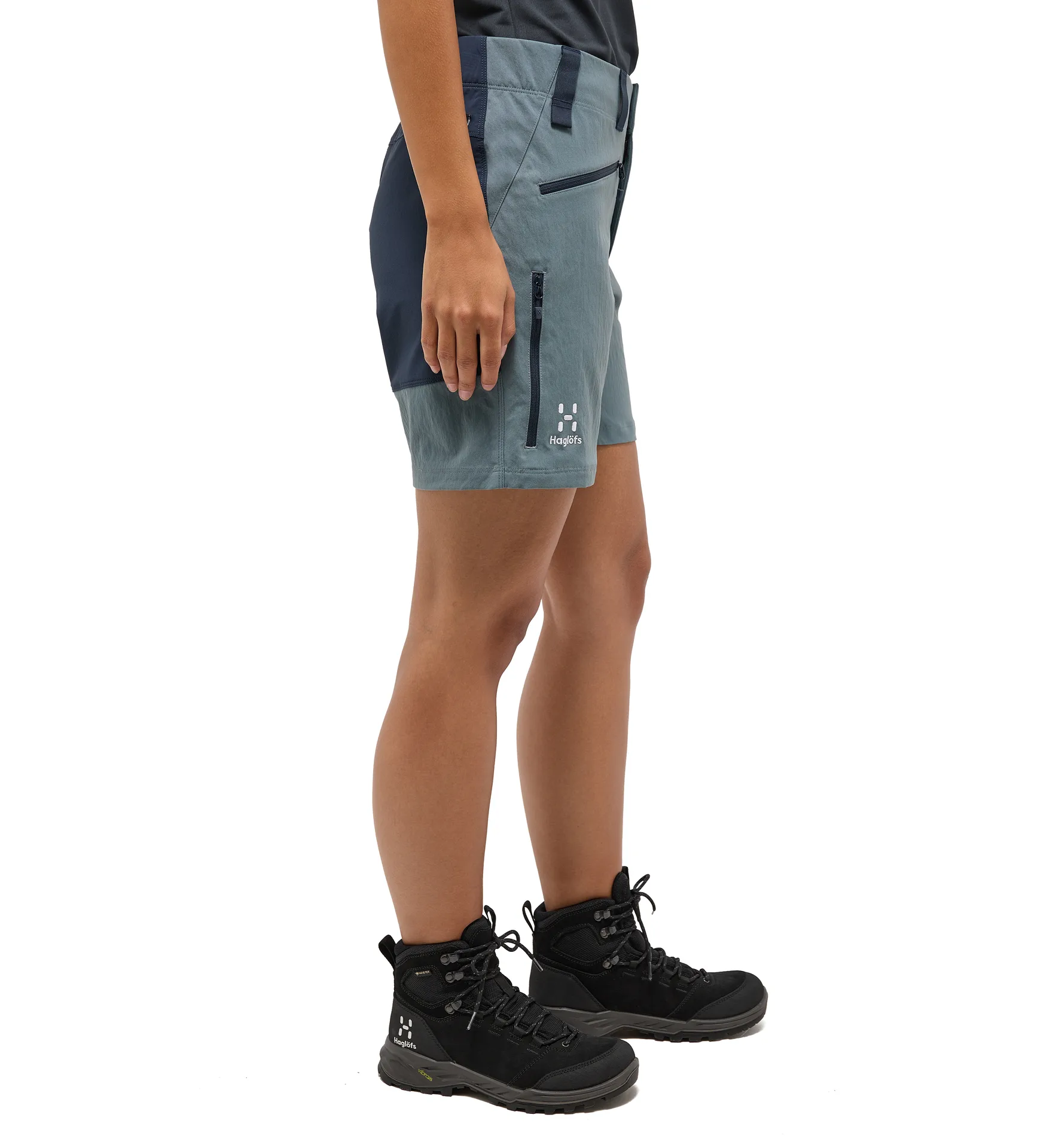 Mid Standard Shorts Women Steel Blue/Tarn Blue