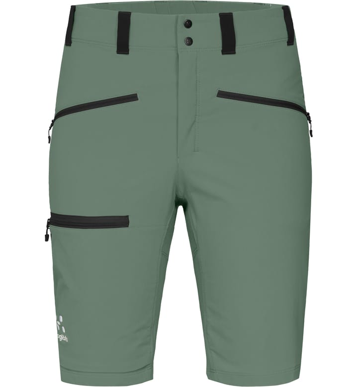 Mid Slim Shorts Women Fjell green/True Black