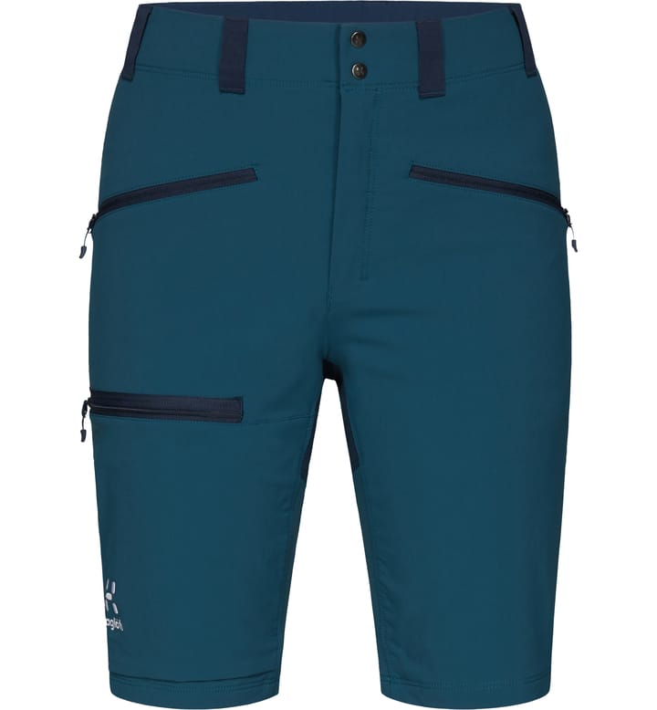 Mid Slim Shorts Women Dark Ocean/Tarn Blue