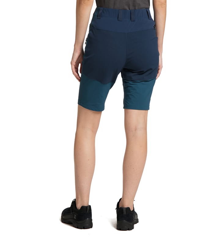 Mid Slim Shorts Women Dark Ocean/Tarn Blue