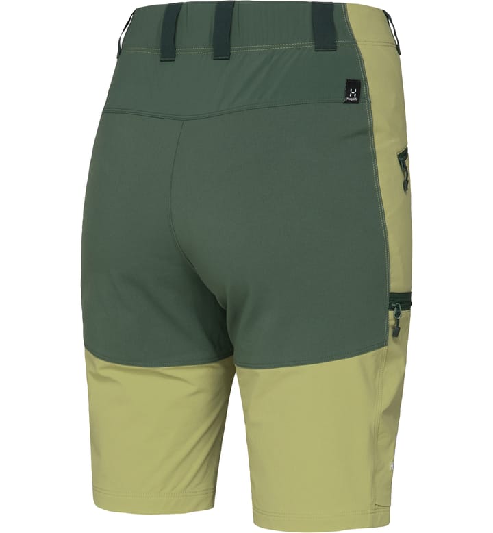 Mid Slim Shorts Women Thyme Green/Fjell Green