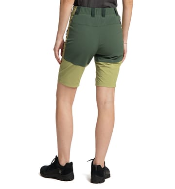 Mid Slim Shorts Women Thyme Green/Fjell Green