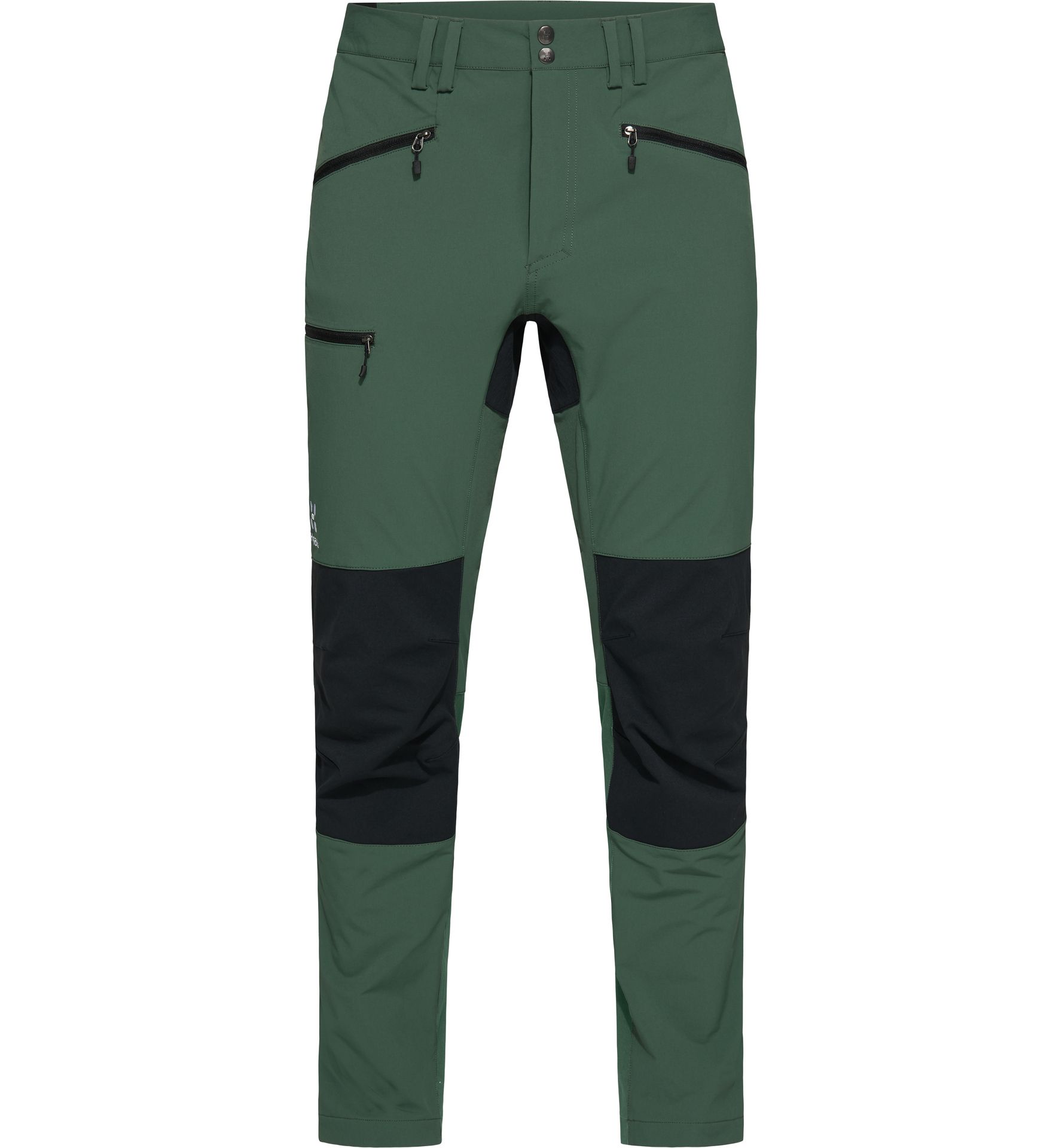 Mid Slim Pant Men Fjell green/True black