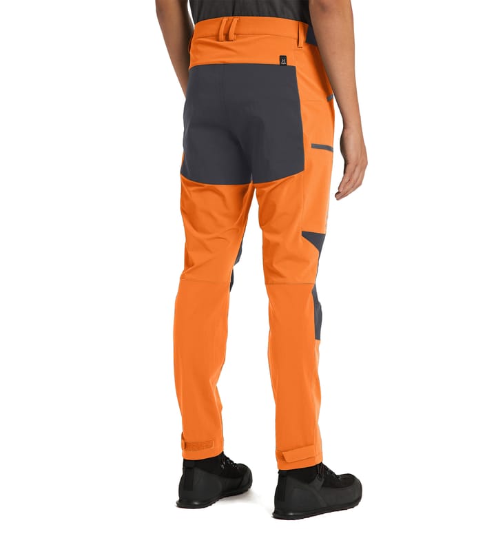 Mid Slim Pant Men Flame Orange/Magnetite