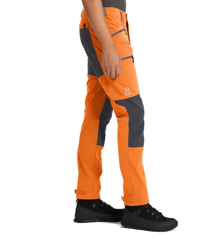 Mid Slim Pant Men Flame Orange/Magnetite