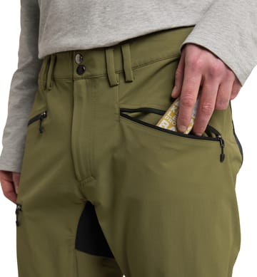 Mid Slim Pant Men Olive green/True black