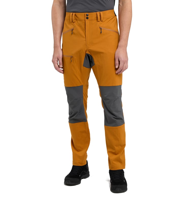 Mid Slim Pant Men Golden Brown/Magnetite