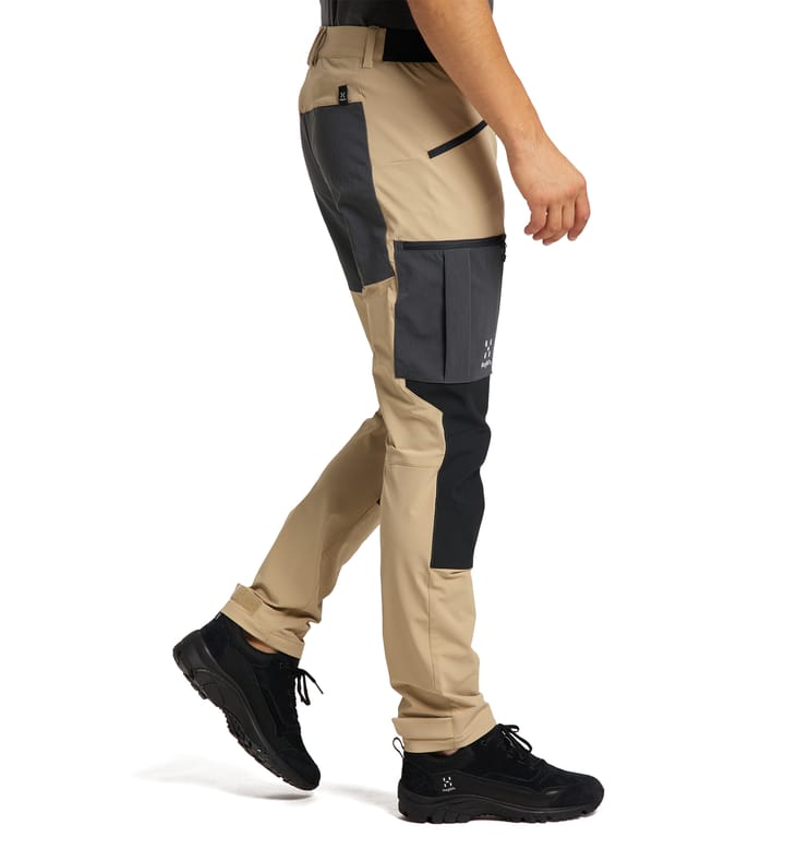 Rugged Slim Pant Men Sand/True black