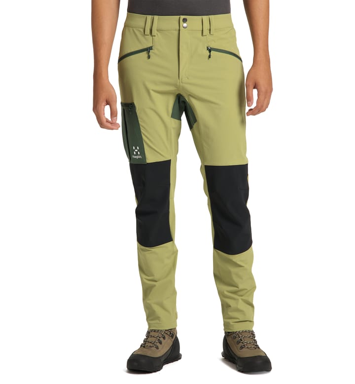 Rugged Slim Pant Men Thyme Green/True Black