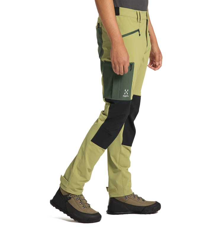 Rugged Slim Pant Men Thyme Green/True Black