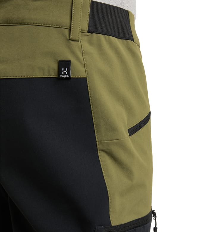 Rugged Slim Pant Men Olive Green/True Black