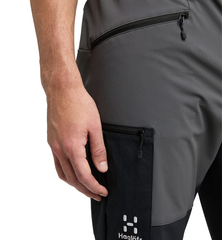 Rugged Slim Shorts Men Magnetite/True Black