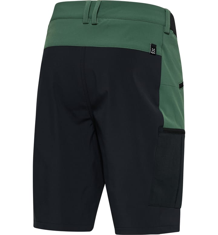 Rugged Slim Shorts Men Fjell Green/True Black