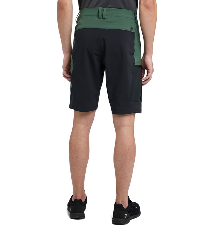 Rugged Slim Shorts Men Fjell Green/True Black