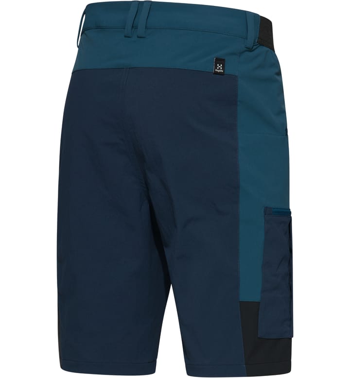 Rugged Slim Shorts Men Dark Ocean/True Black