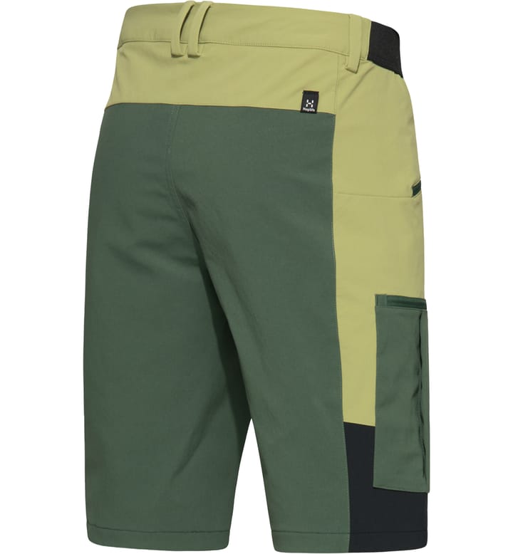 Rugged Slim Shorts Men Thyme Green/True Black