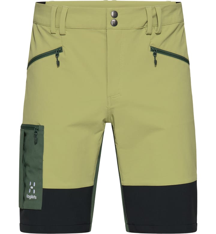 Rugged Slim Shorts Men Thyme Green/True Black