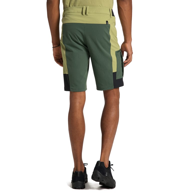 Rugged Slim Shorts Men Thyme Green/True Black