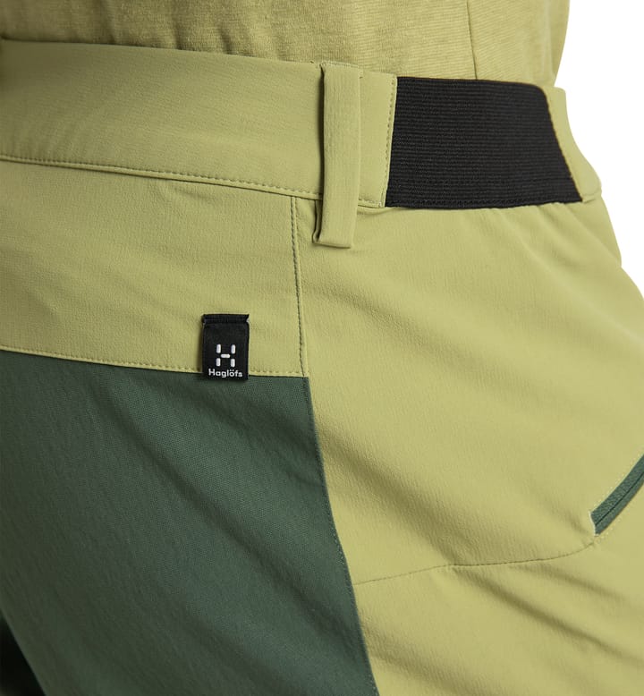 Rugged Slim Shorts Men Thyme Green/True Black