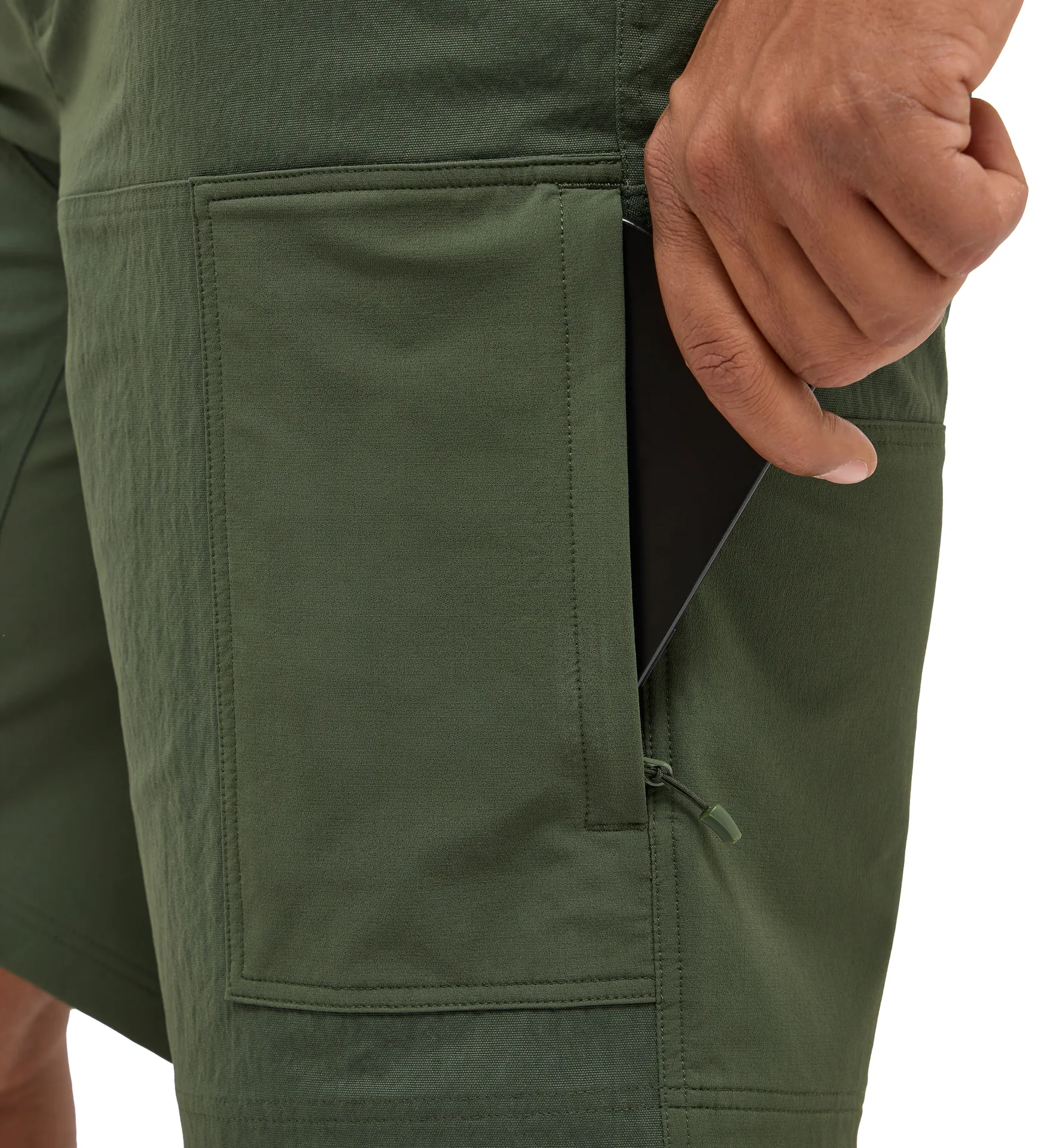 Rugged Standard Shorts Men Seaweed Green