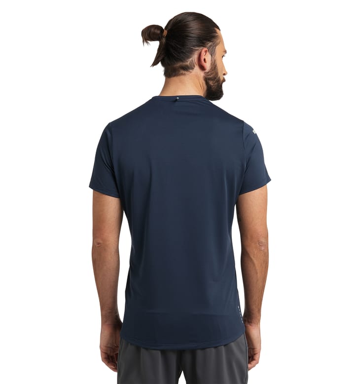 L.I.M Tech Tee Men Tarn Blue