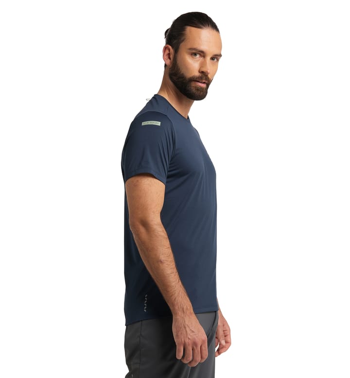 L.I.M Tech Tee Men Tarn Blue