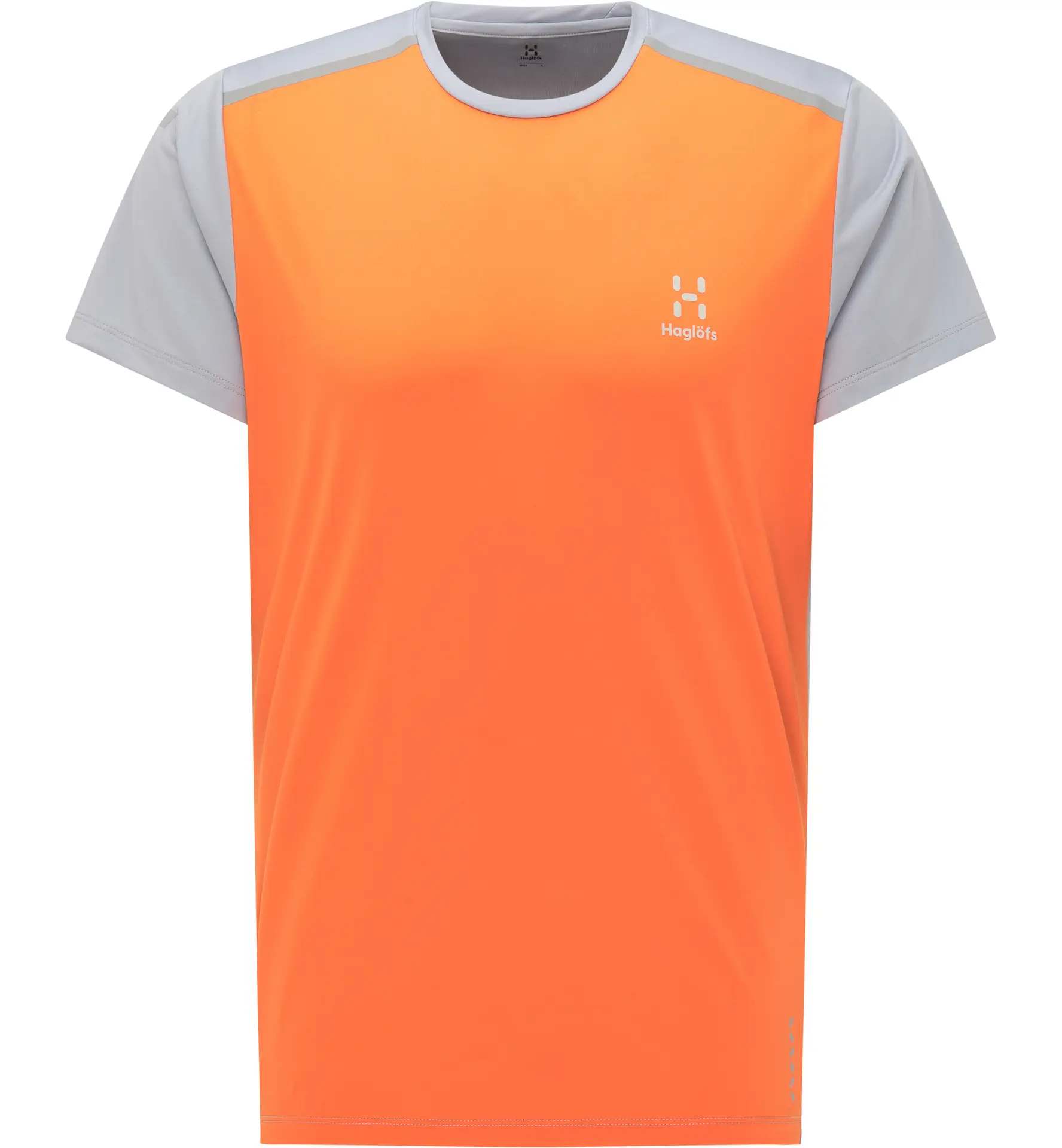 L.I.M Tech Tee Men Flame Orange/Concrete