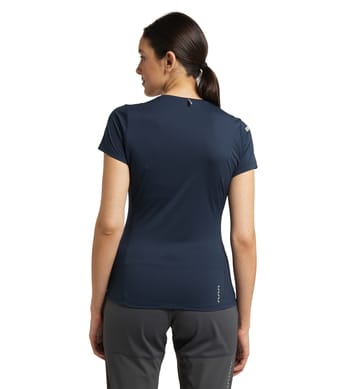 L.I.M Tech Tee Women Tarn Blue