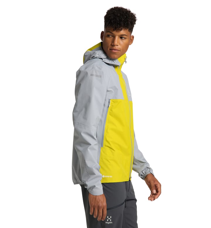 L.I.M GTX Active Jacket Men Concrete/Aurora