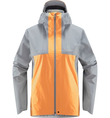 L.I.M GTX Active Jacket Women Concrete/Soft Orange