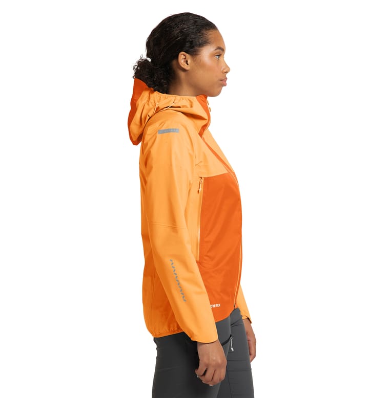 L.I.M GTX Active Jacket Women Soft Orange/Flame Orange