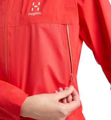 L.I.M GTX Active Jacket Women Poppy Red