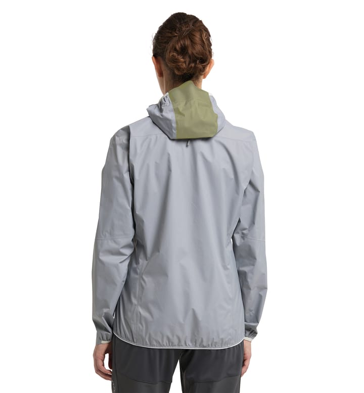 L.I.M GTX Jacket Women Concrete/Thyme Green